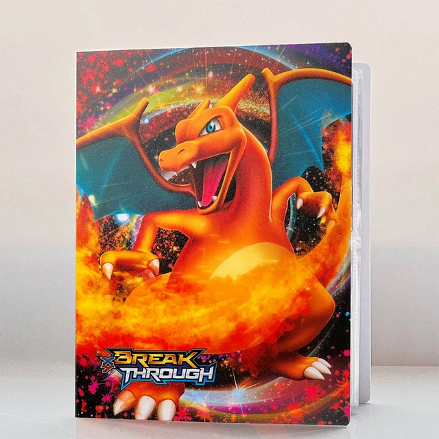 Pokemon Cards Album Book Anime 240Pcs Kawaii Game Collection Cards Holder Hobby VMAX File Loaded List Kids Christmas Toys Gift 1