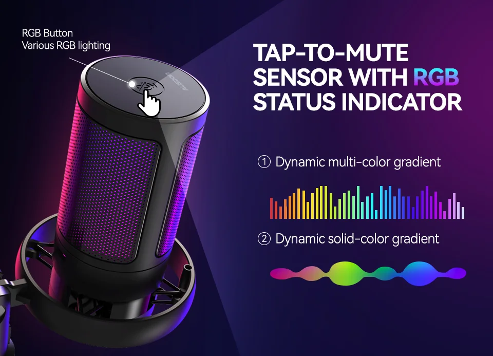 ME6S-Microphone Gaming ME6S USB, pour enregistrement et Streaming ...