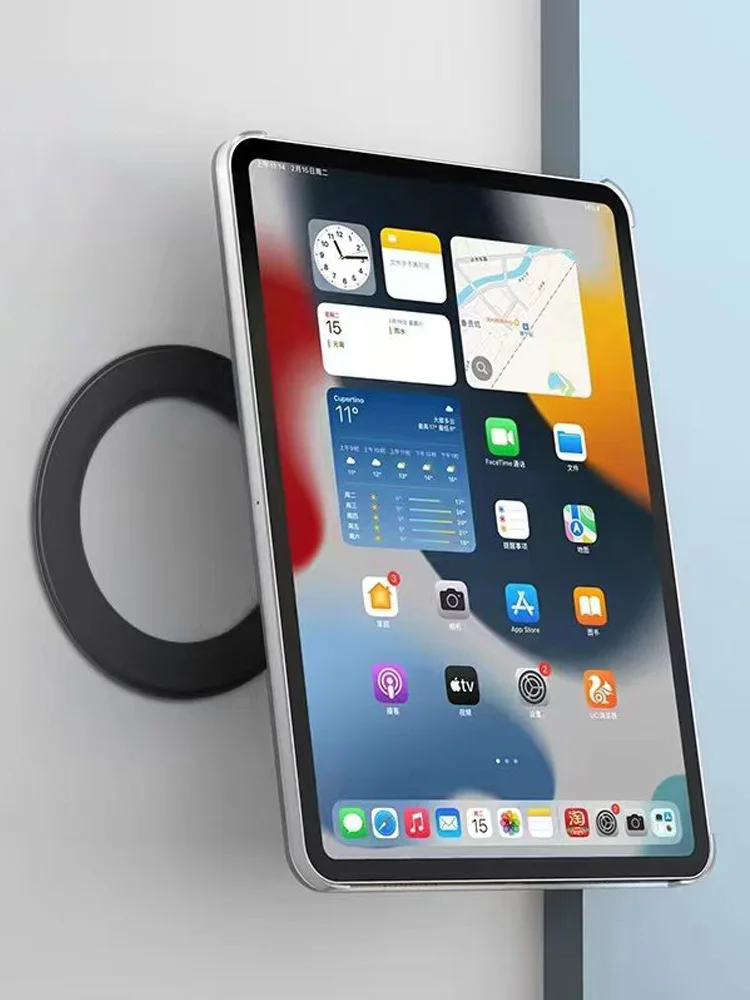 Kimdoole Magnetic Sticker for Tablet Stand Holder Metal Magnetic Tablet Holder for Table Desk Stand Suporte for Ipad Pro Xiaomi