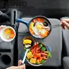 2L Multicooker for Car Truck 12V 24V Non-stick Electric Rice Cooker Food Steamer Stir-fry pan Car-mounted Hot pot Noodles Boiler 6