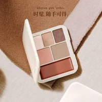 JOOCYEE Palette de Maquillage Complète Contour et Visage : Blush Crème, Illuminateur, Fard à Paupières et Bronzer – Idéale pour les Voyages et l'Usage Quotidien 5