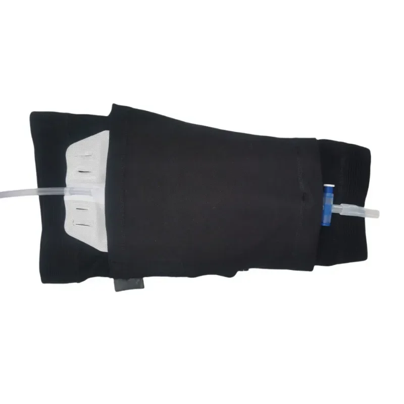 Thigh Style Urine Bag Drainage Strap Fixed Strap Urine Bag Collection Bag Thigh Cover Strap Protective Nursing Cover Pocket 3