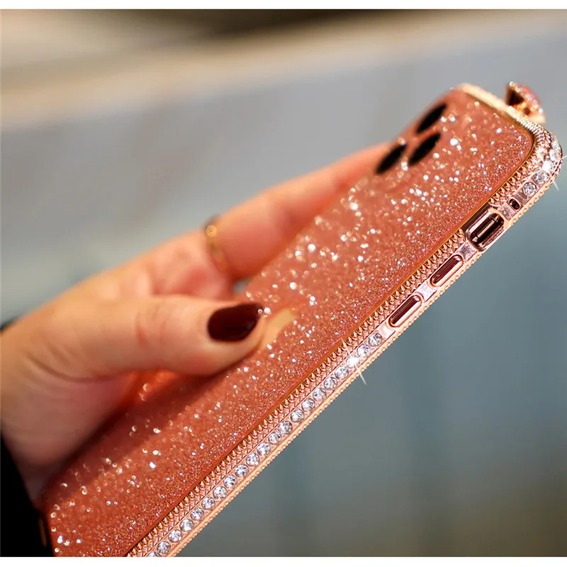 Diamond Phone Cases For Iphone 11 Pro Max Xs Max Xr Case Crystal Glitter Bling Rhinestone Cover For Iphone X 8 7 Se Funda
