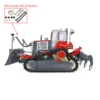 DT60 KIT LESU RC Hydraulic Bulldozer 1/14 Scale Dozer Crawler Painted Pump Light Sound ESC Motor RC Truck Toys for Boys Thzh1269 3