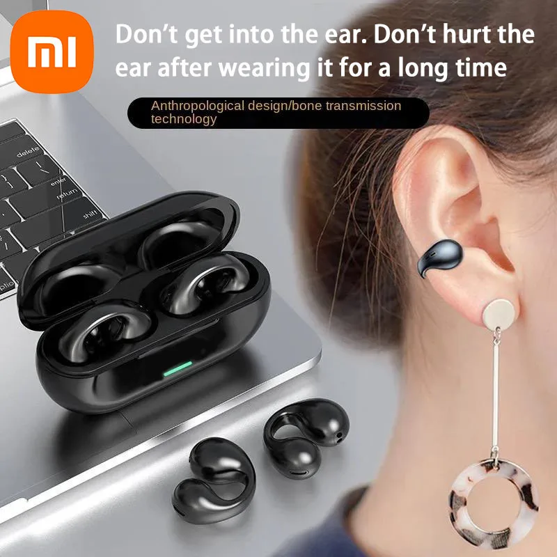 Xiaomi-Casque-compatible-Bluetooth-avec-clip-d-oreille-couteurs ...