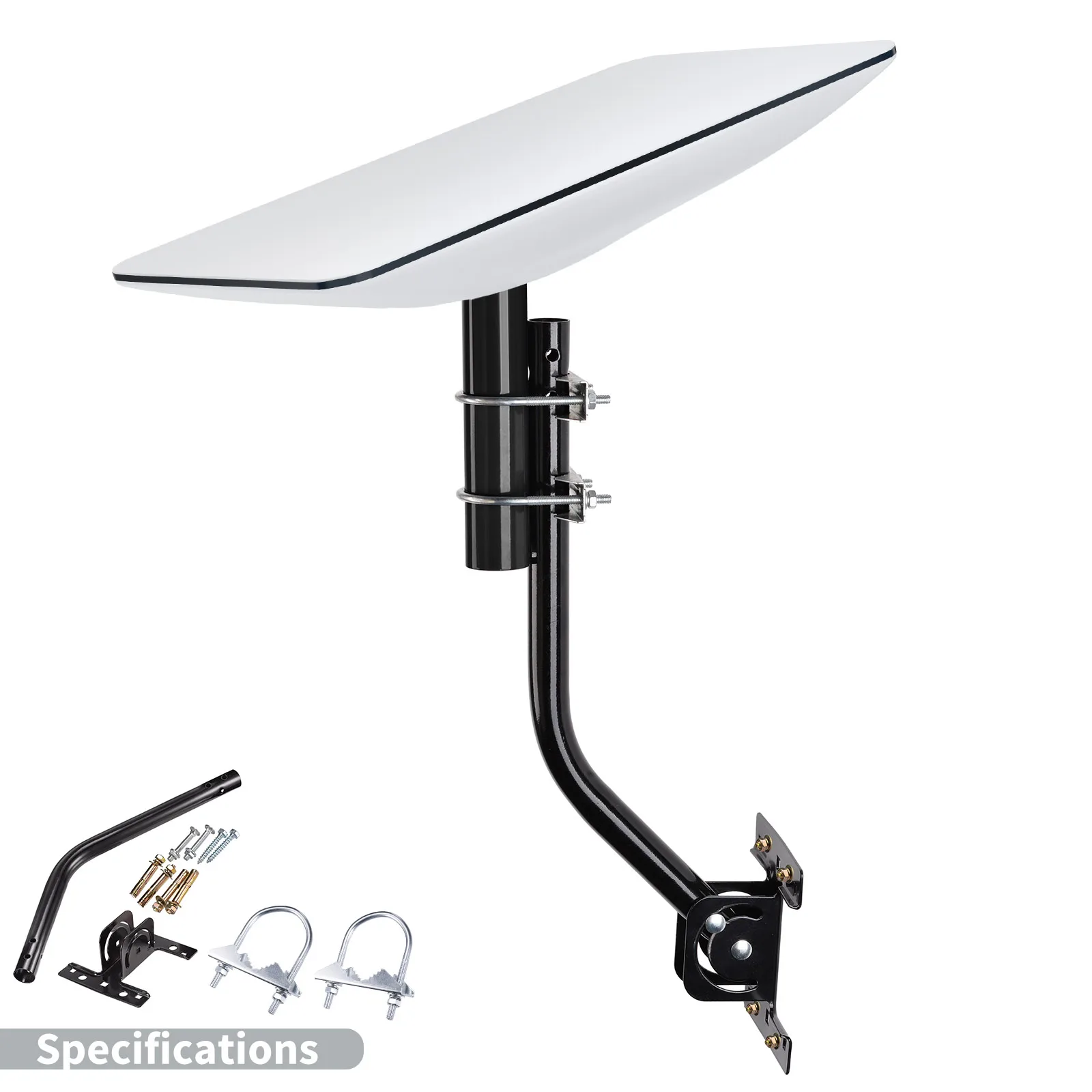 Stainless Steel Outdoor Antenna Mount Bracket for WiFi TV