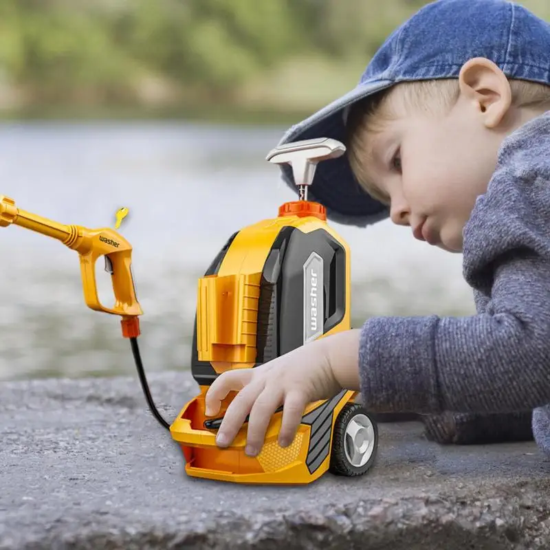 Kids Car Washer Toy Children Toy Car Washer Water Pressure Boys Girls Role-Play Cleaning Toys Spraying And Misting For