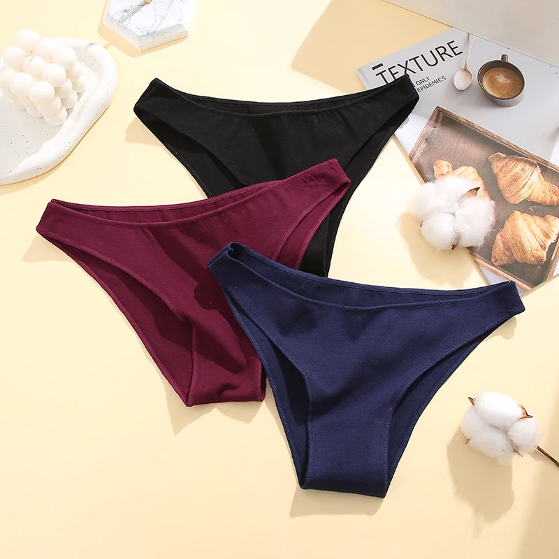 Colors Cotton Panty Women's Panties Sexy Underwear Ladies Briefs