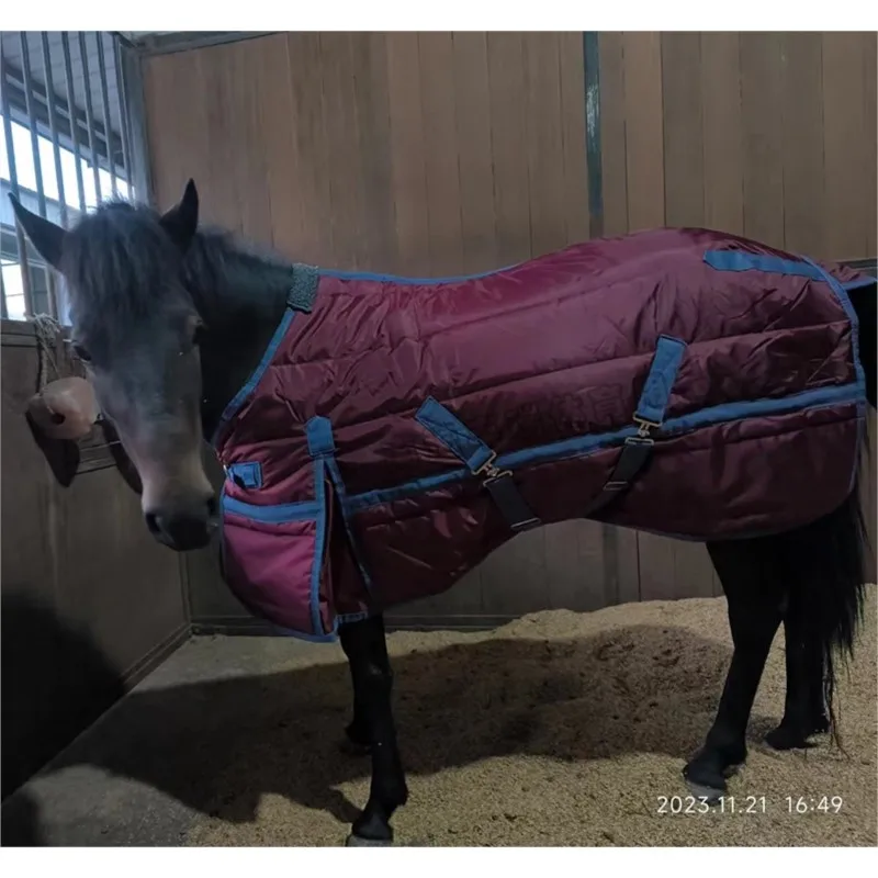 Winter Cotton Ponytail With Antifreeze, Waterproof, And Warm Insulation Equestrian Equipment