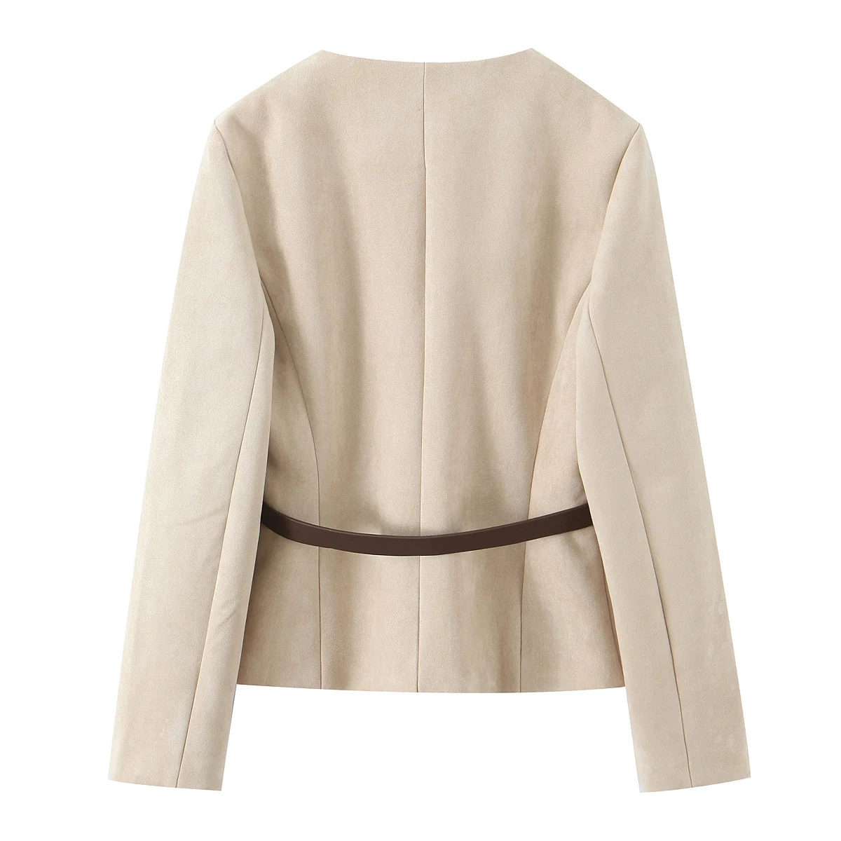 Women Blazer Coat Autumn Winter Female Long Sleeve Casual Single-Breasted Elegant Office Jacket Ladies Suit Coat Tops Outerwear