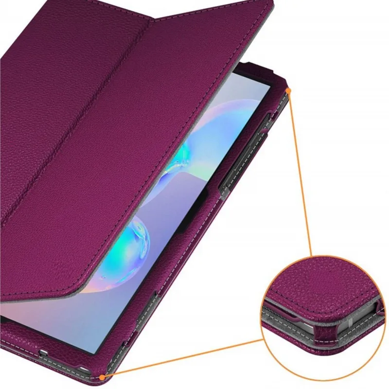 Premium PU Leather Protective Shell Back Cover for 10.9 and 11 Inch Tablets