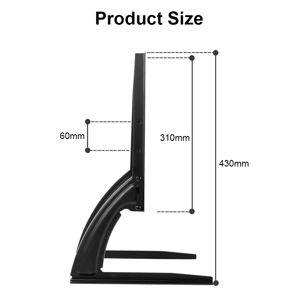 TV Bracket For 14-32 inch For 32-75inch TV Universal Fixed TV Stand Holder Universal Table Top TV Stand Pedestal TV Stand Legs