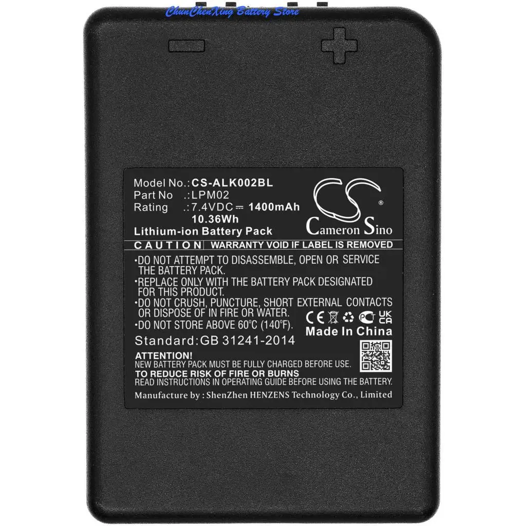 Cameron Sino Crane Bateria de Controle Remoto 1400mah Lpm02 para Autec Funkstruerung Air Dinâmico Ajr Ajs Fjl Fjm Fjr Ajm Fjs mj - Image 3