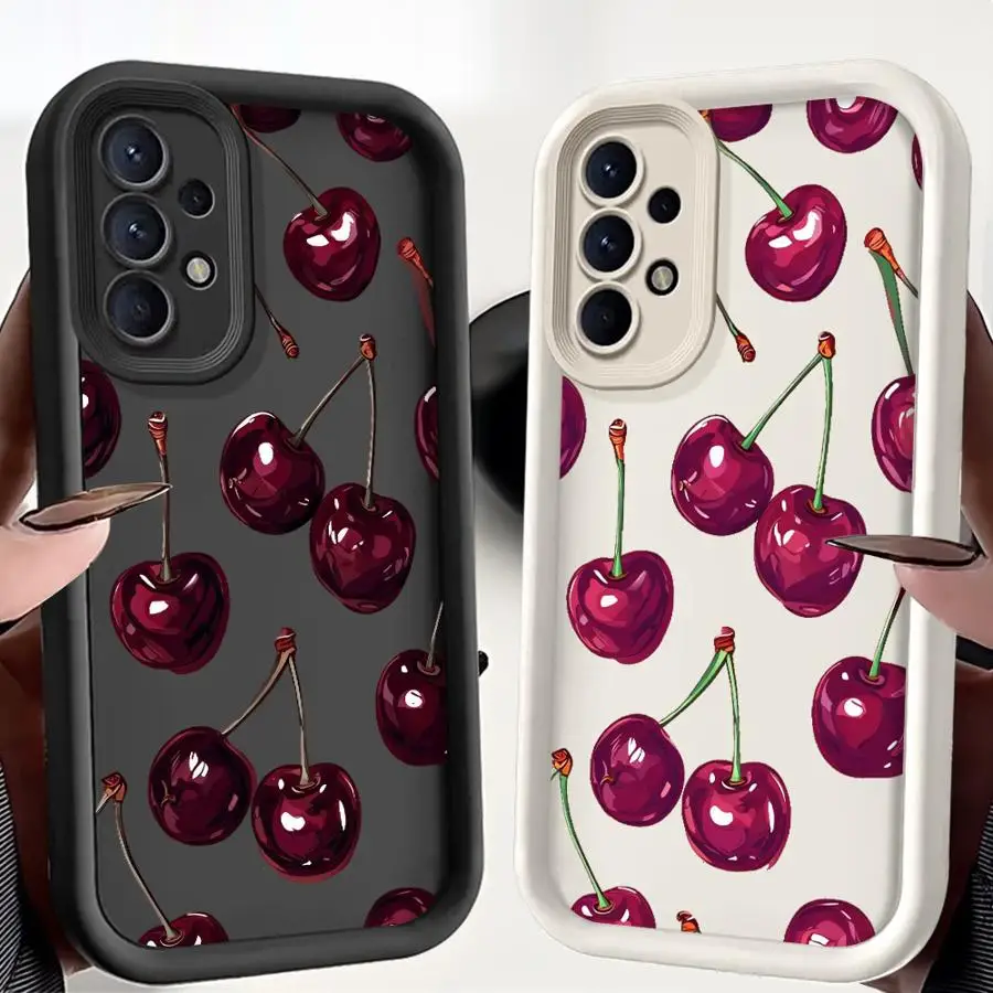 Fruit Cherry Pattern Phone Cover Case