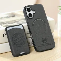 Custodia magnetica 2-in-1 staccabile di lusso con copertura logo
