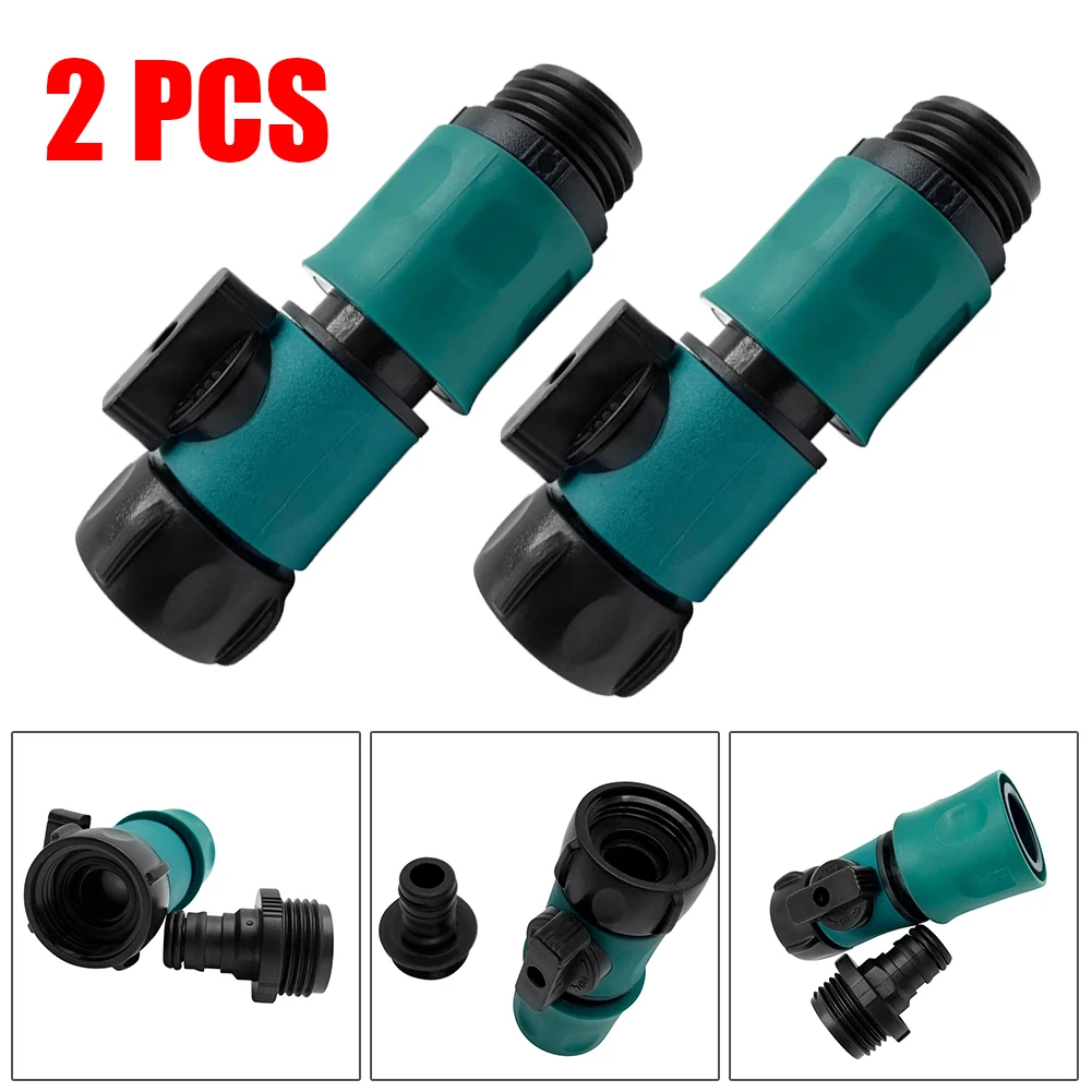 

Garden Hose Quick Connector With Shut Off Valve 3/4 Inch Easy Connect Adapters High Quality Hot Sale Dropship 2024