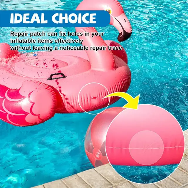 Matrica Úszó Gyűrű Felfújható Medence Játékágyak Vízálló Gyors Rögzítés Ön Adagoló Bélés Javító Lyukak Kültéri Fürdő Kiegészítők - Image 3