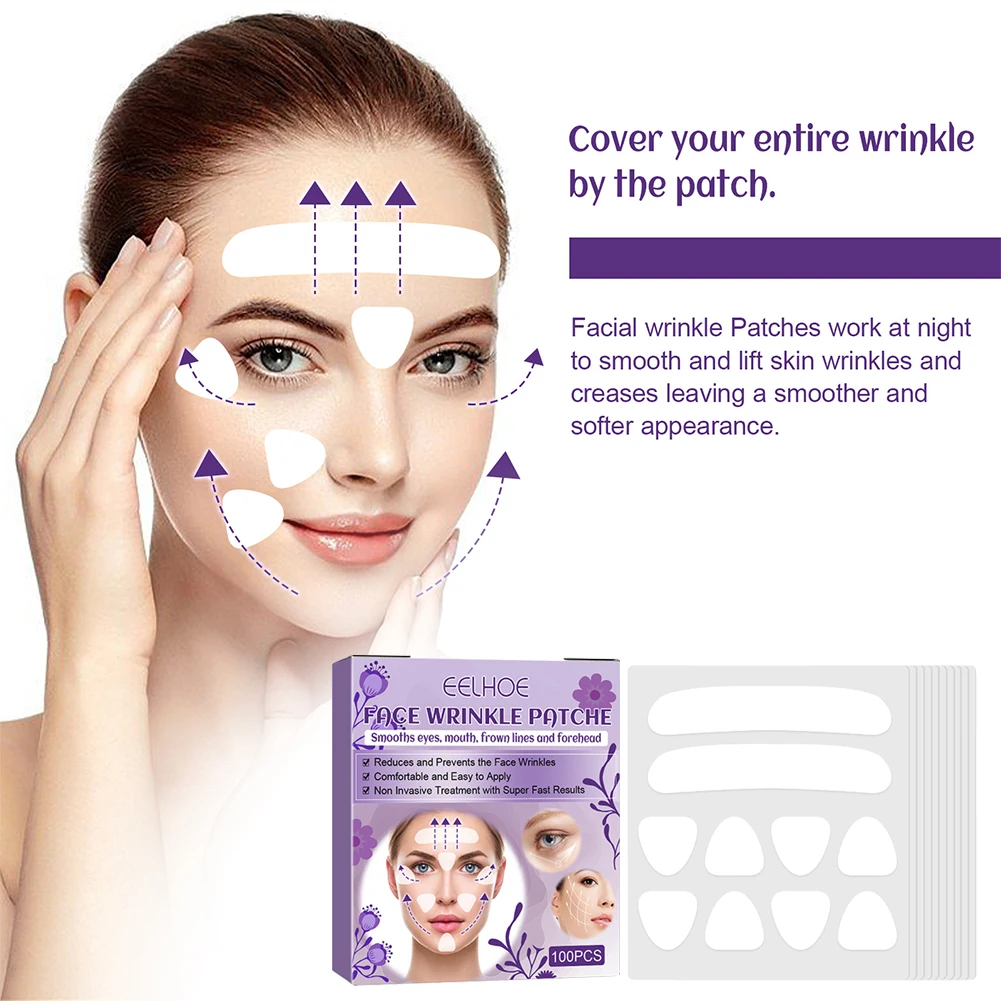 100 Piece Anti Aging Face Wrinkle Patches