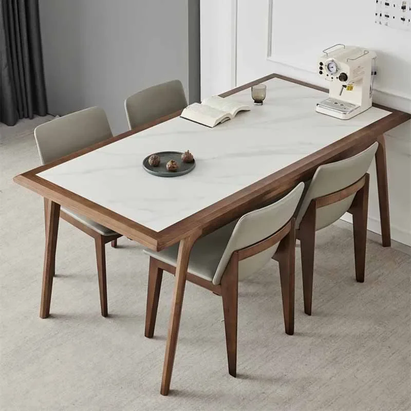 

Wood Organizer Dining Table Kitchen Modern Newclassic Hallway Coffee Tables Office Restaurant Mesa Comedor Home Furniture