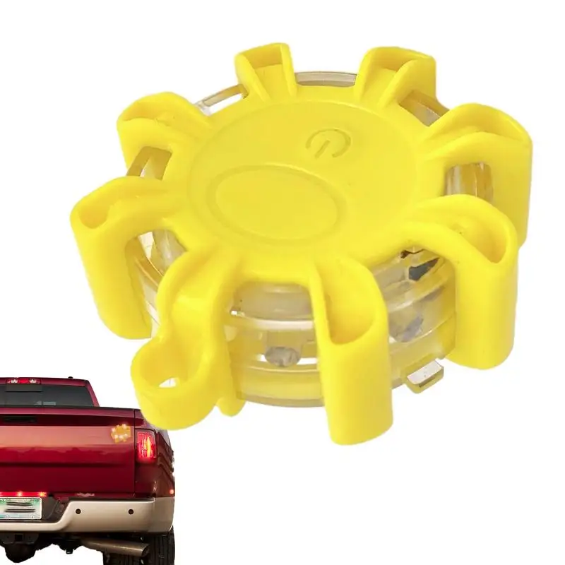

Traffic Warning Lights Magnetic Strobe Light Flashing Safety Light With Magnetic Base Powerful Flash Anti-rear Warning Lights