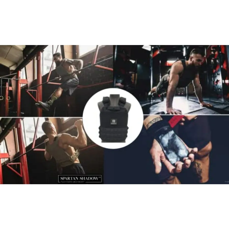 Adjustable Weighted Vest Men,20lb Weight Vest,Fitness Training vest, Workout vest: Murph Vest. Chaleco con peso. Endurance Train