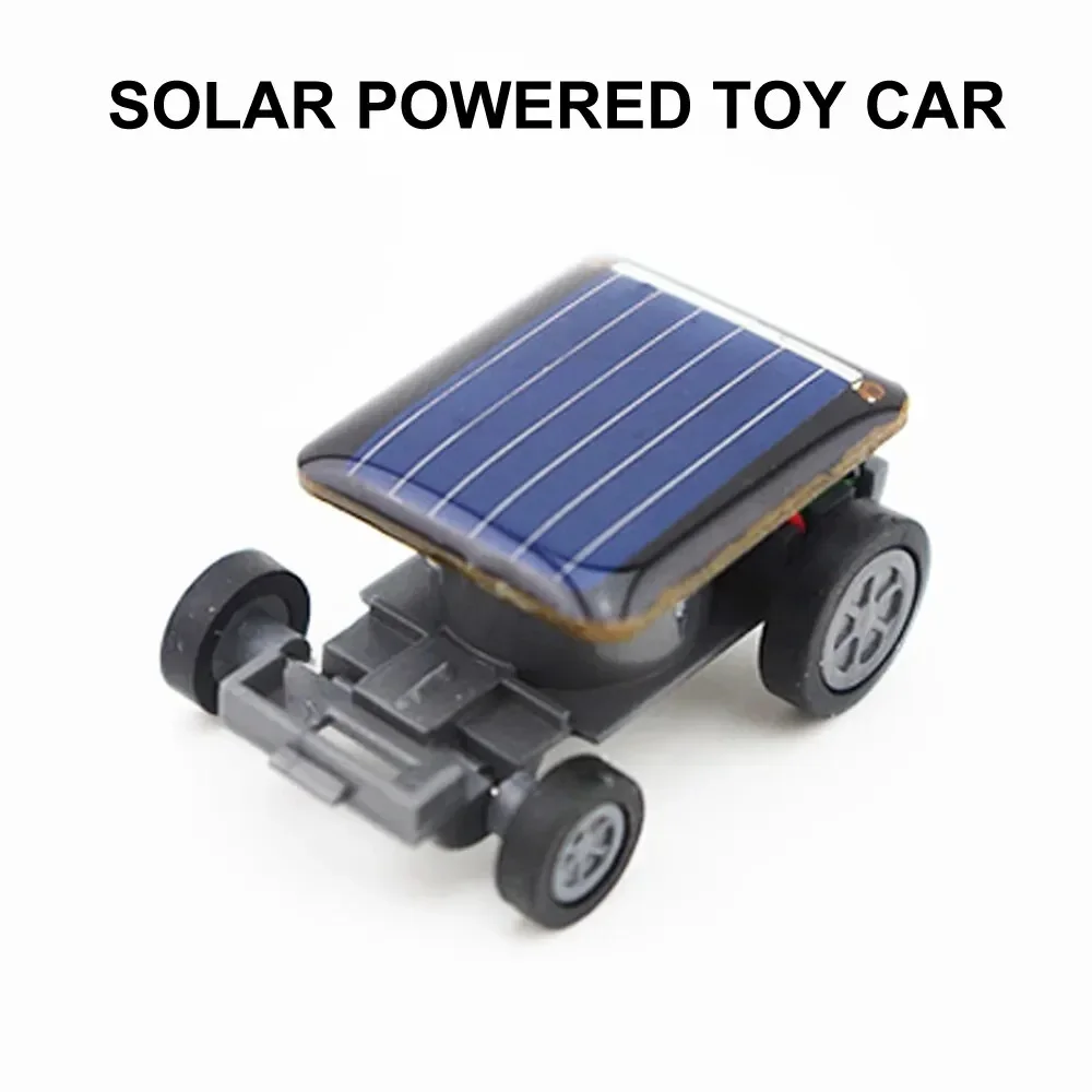 Solar power mini sports car toy