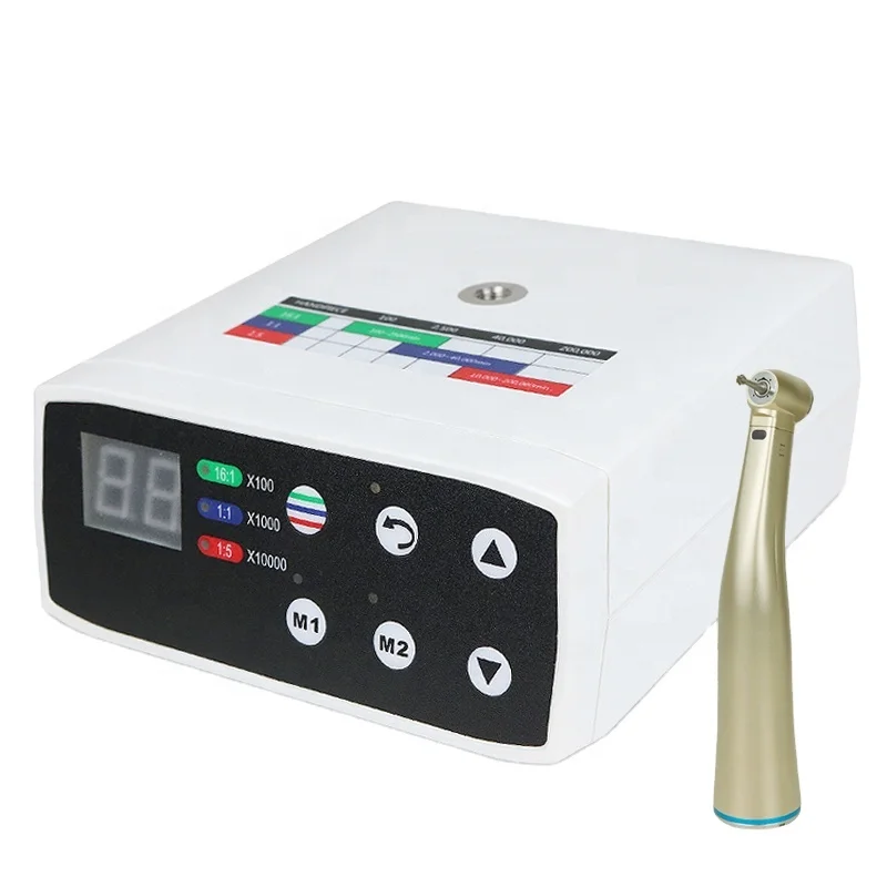 

LXG083 Factory Supply 1:1 Contra Angle Handpiece With Micromotor Medical Equipment Best Air Motor