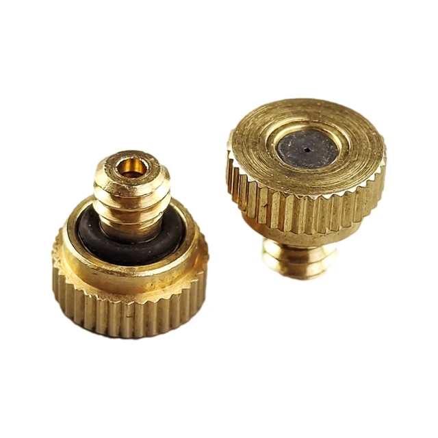3/16 Férfi Szál Sárgaréz Mini Making Fúvóka Alacsony Nyomású Porlasztási Rendszer Permetező Hűtő Tereprendezés Sprinkler 5 db - Image 3