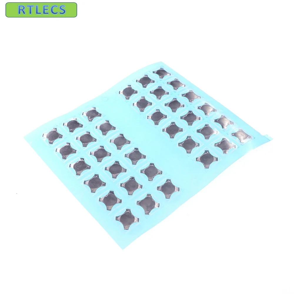 pces forma transversal dustproof metal dome matriz interruptor snap dome rohs 02