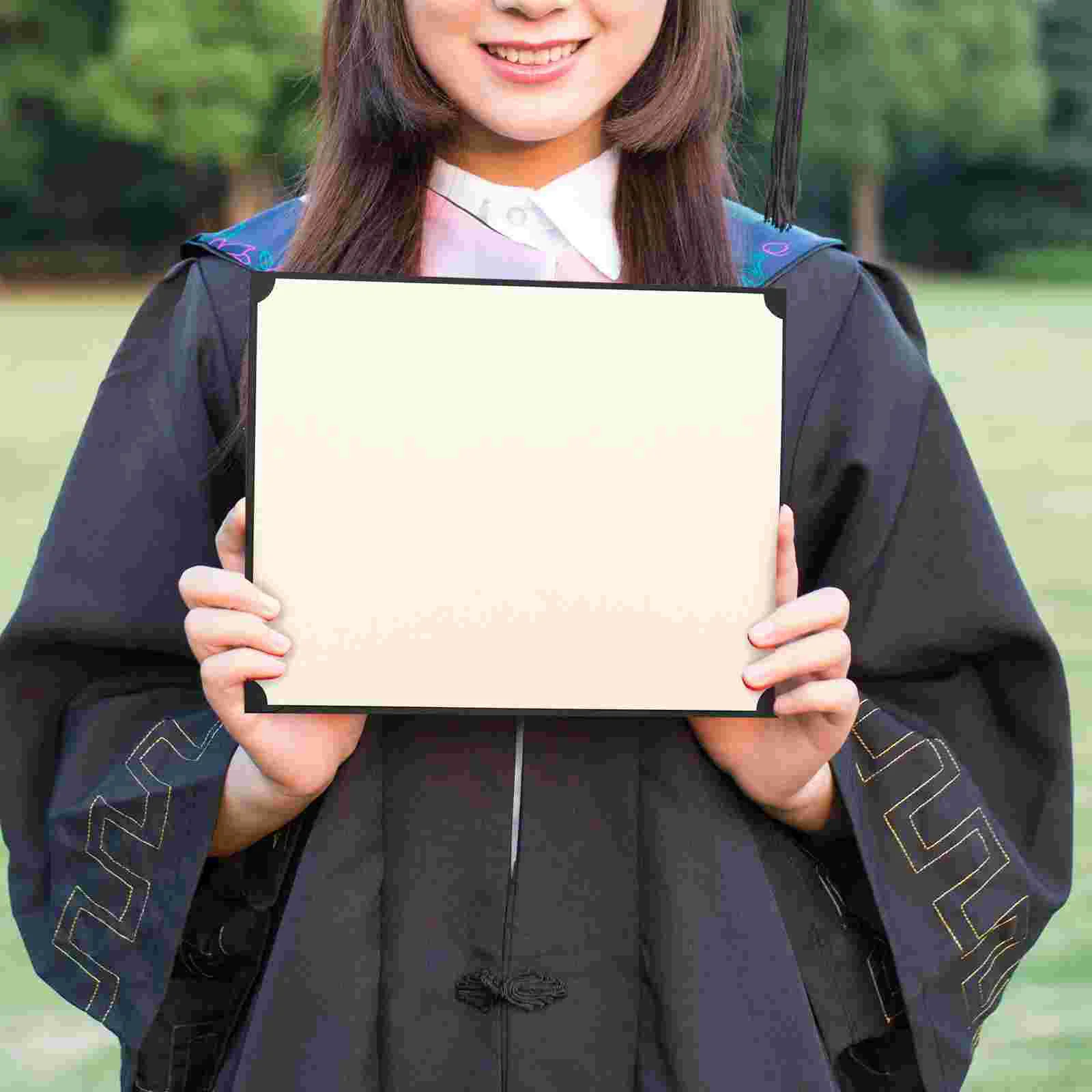 인쇄 가능한 필기 가능한 빈 종이 인증서 A4 졸업장 용지, 문자 없음, 10 개