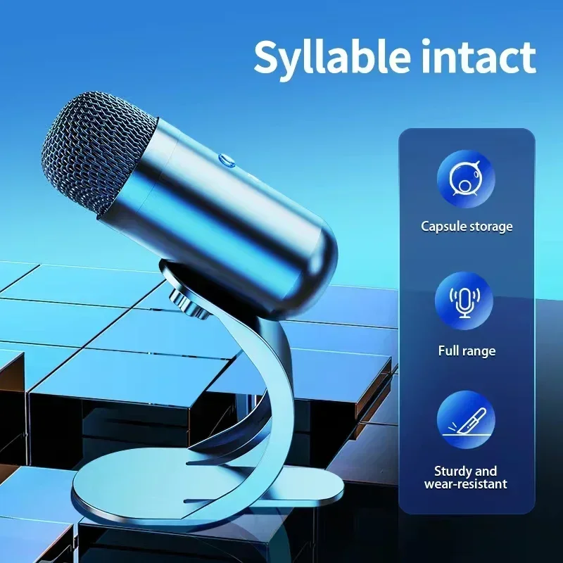 USB Microphone Professional Wired Condenser conference Microphone gooseneck desktop High voice quality Mic Computer Gaming