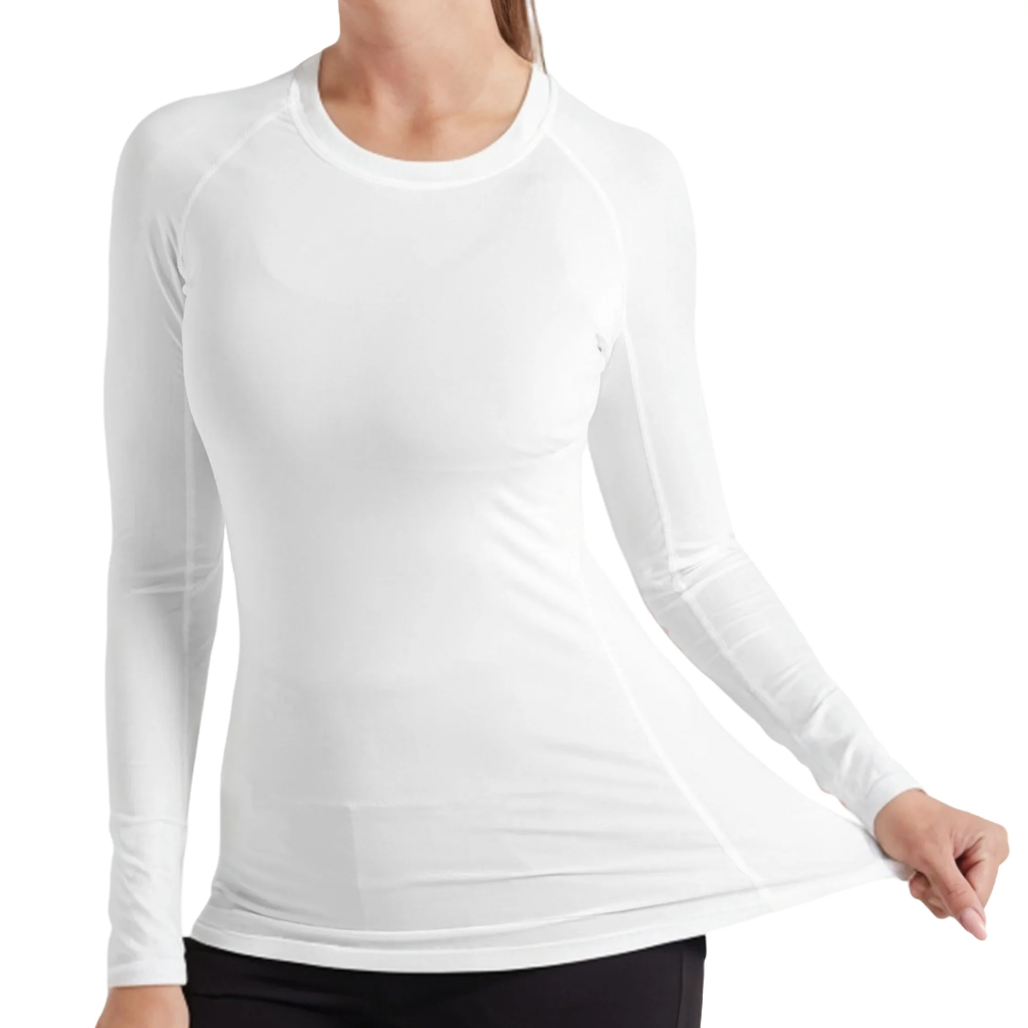 Sports Shirt 3 Pack BaseLayer Fitness Quick Dry Women long Sleeves Top Gym Jogging T-shirt Train Workout Yoga