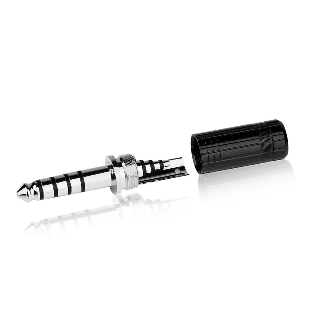 Fone de Ouvido Banhado a Ouro Áudio para Nw-wm1z - a Alta Jack Equilibrada Plugue Fidelidade Fone Ródio - 4.4mm 5 Pólo Fio Conector Adaptador Metal 4.4 - Image 2