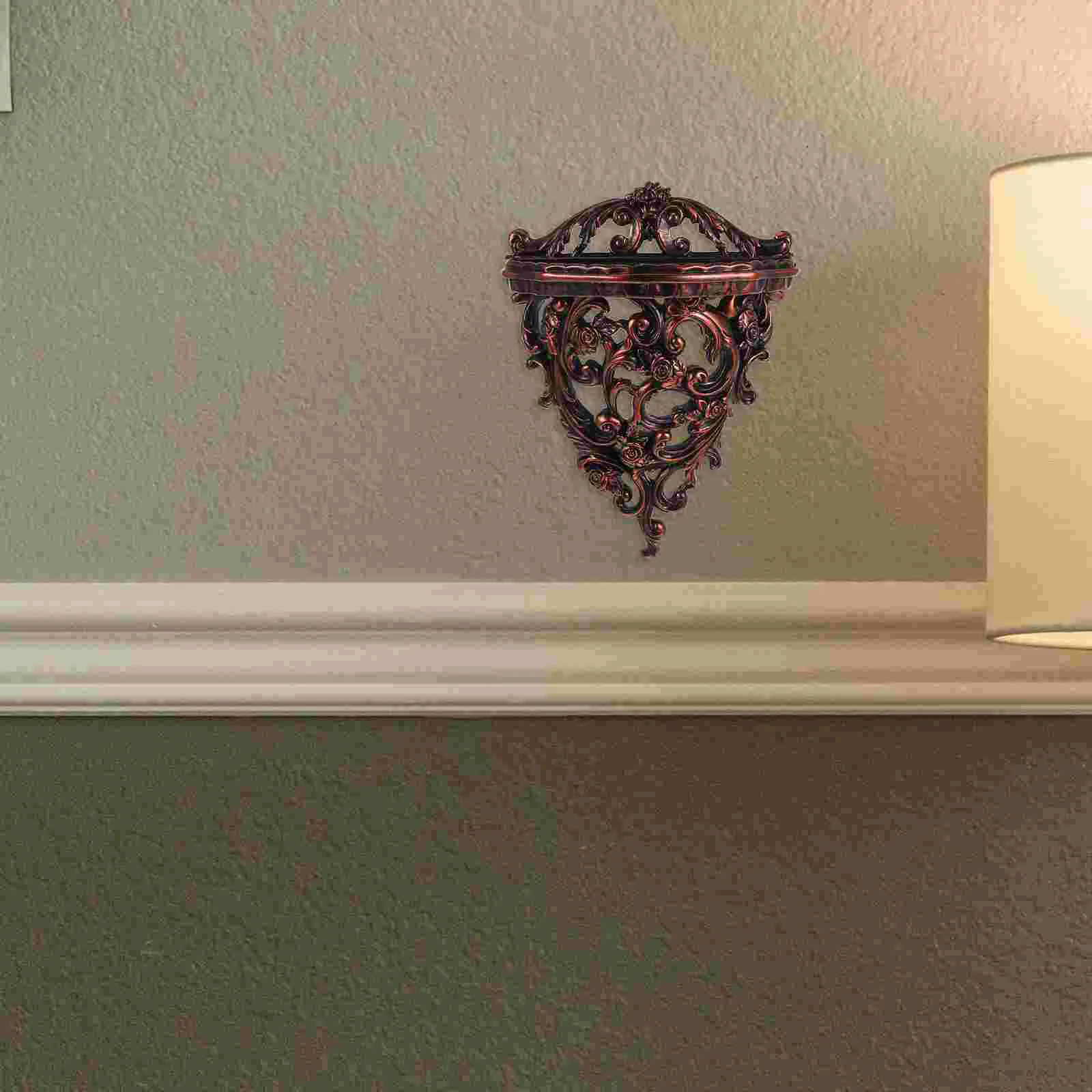Wall Hanging Living Room Decorations Shelf Board Resin Sundries Holder Home Wall-mounted Rack