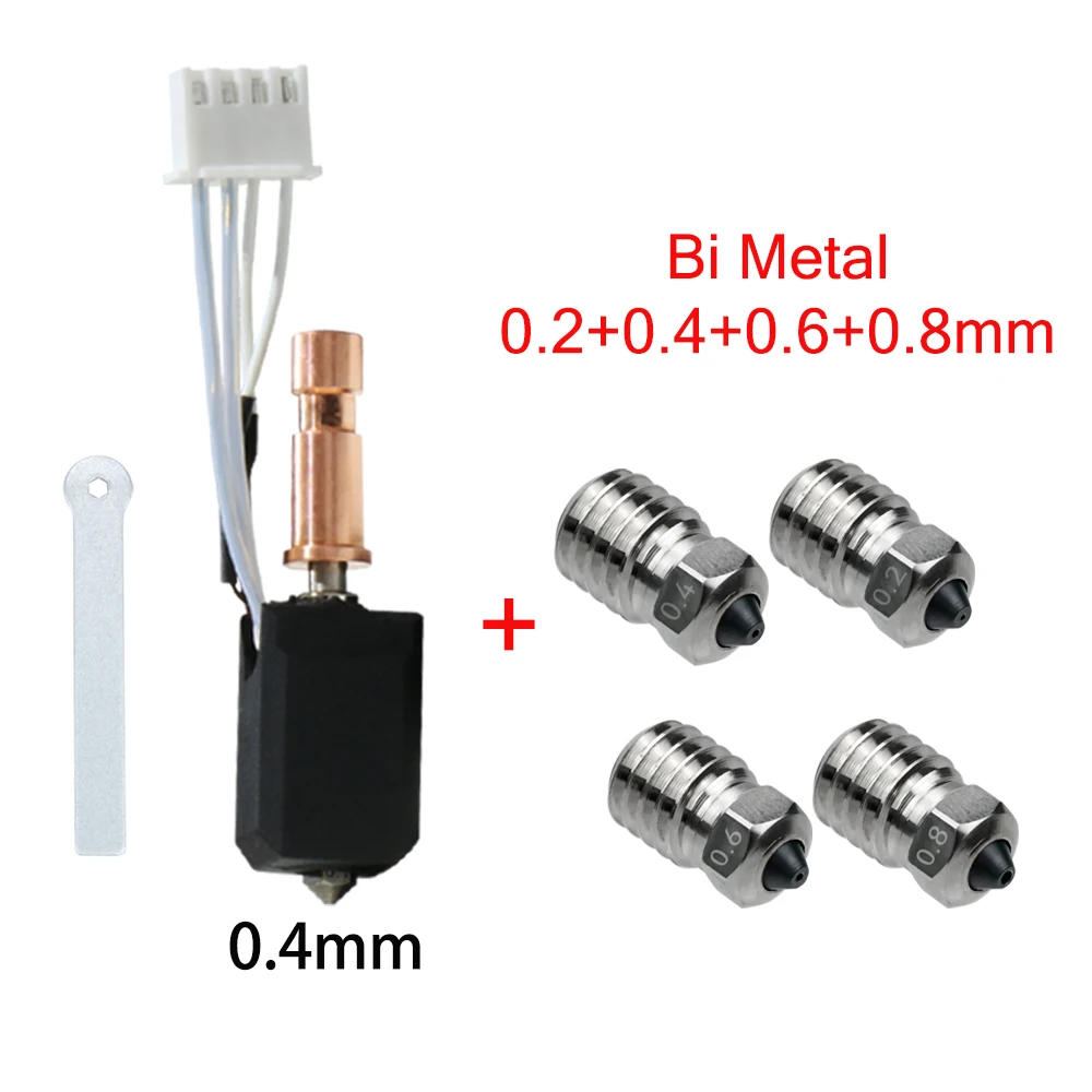 Enhanced Ceramic Heating Nozzle, 24V 48W Rapid Heating Accessory