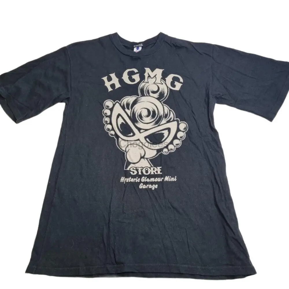 Vintage Hysteric Glamour T-Shirt Fits Mens M Womens L-XL HGMG Cotton Tee  Japan