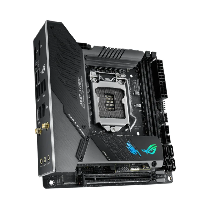 ASUS ROG STRIX Z490-I ̹ , LGA 1200 DDR4 Mini-ITX κ, 100% ׽Ʈ Ϸ,  , 64GB
