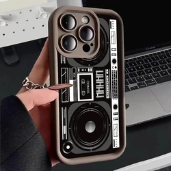 Vintage Cassette Tape Pattern Soft Phone Case Cover - Galaxy S20 FE (Coffee - YYDSF1324)
