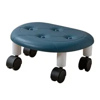 Universal Wheel Stool for Household Use Pulley Low Stool Seat with Wheels CHILDREN'S Multi-functional Stool, round Stool 5
