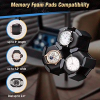 Boîte de remontoir de montre pour montres automatiques, support rotatif de 6 montres 5