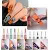 1Set Nail Art Drawing Pen Graffiti Nail Acrylic Pen Waterproof Painting Liner DIY 3D Abstract Line Nail Art Beauty Tool Manicure 5