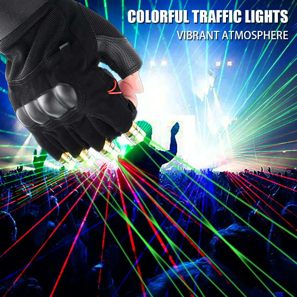Novelties Lamp Red and green Laser Gloves lamps for room