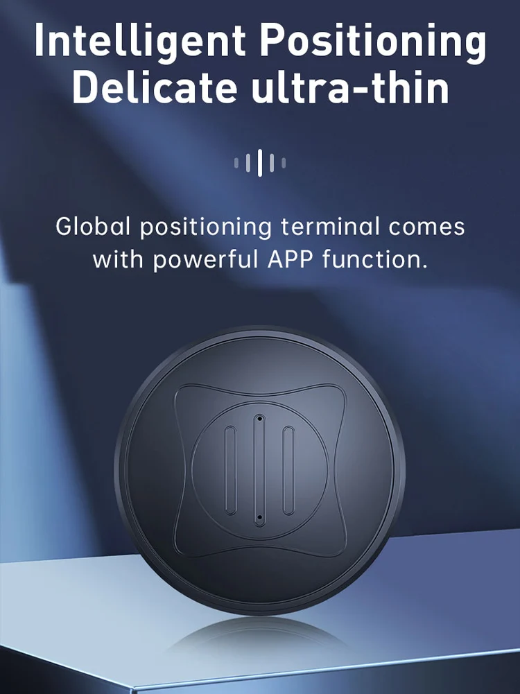 Mini GPS Tracker Strong Magnetic Mount Real Time Tracking Device Rechargeable Anti-Lost GPS Locator for Kid Pet Motorcycle Truck