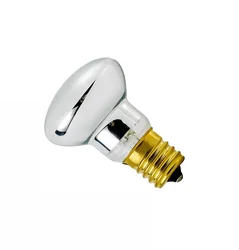 Illuminating Lava Lamp Bulb - 6cm Transparent Glow (R39 E17)