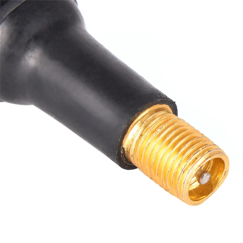 Bicycle Car Wheel Tire Valve Stems 5Pcs/set with Caps Black TR413 Tubeless Tyre Rubber Valves With Dust Caps bicycle tire valve cap,bicycle valve cap,bicycle air valve,bicycle tubeless valve,bicycle valve,valve cap,valve caps,air tyre valve stem