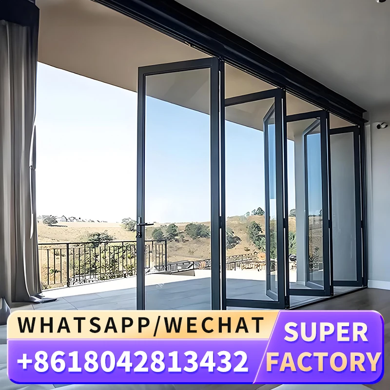 High Quality Homestyle Echo PVC Folding Door Fits 36" Wide x 80" High White