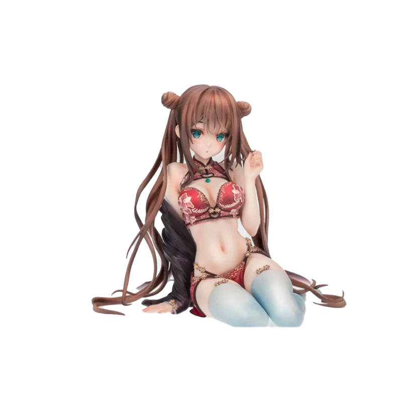 

Original Genuine SkyTube Little Devil Sauce Qipao Style Underwear 1/6 16cm Model Animation Character Action Toy