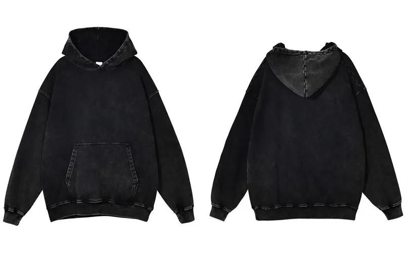 Heavy Weight Cotton Sweatshirt | Blanks Clothing Distressed - High Street  Hoodie - Aliexpress