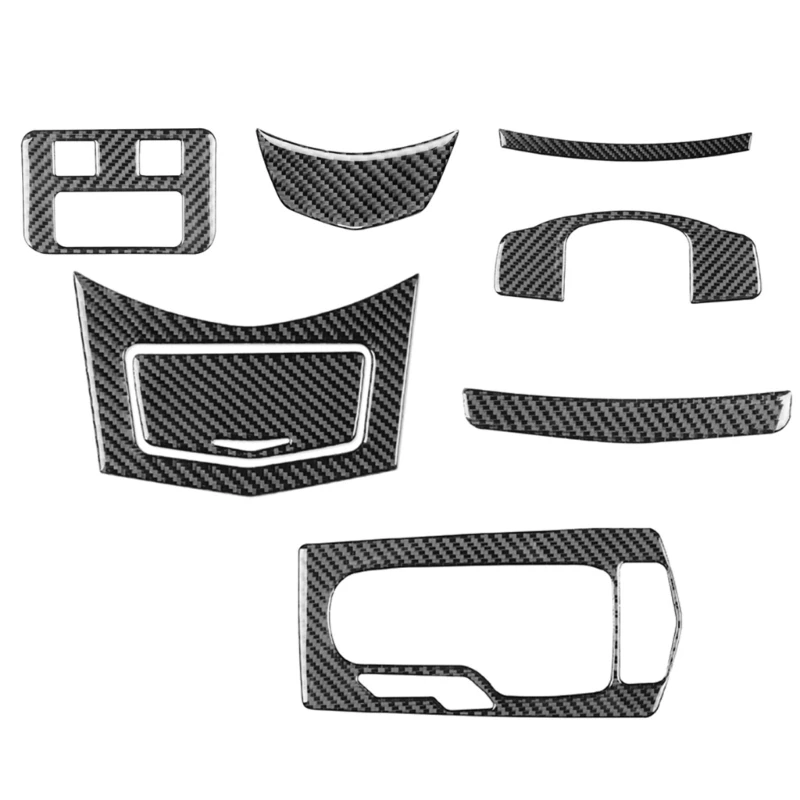 

Car Interior Trim Sticker Carbon Fiber Decal Cover Decoration For ATS 2013-2019 drop shipping