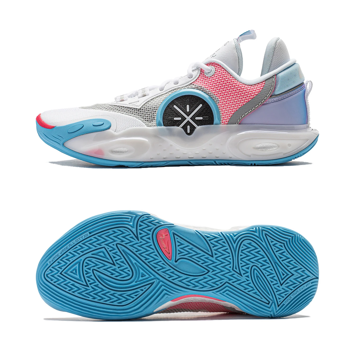 thumbnail image 1 of Zapatillas de baloncesto profesionales para hombre Wade ALL CITY 12, zapatillas deportivas con amortiguación BOOM, soporte estable y usable, zapatillas deportivas ABAU015, 1 of 5